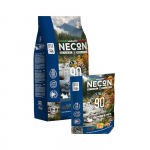 Necon Natural Wellness Adult Mini Salmon and Rice kuivtoit v&auml;ikest t&otilde;ugu koertele, 2 kg