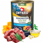 Konservkoeratoit - Ontario t&auml;iskasvanutele m&otilde;eldud monoproteiinist pardipasteet k&otilde;rvitsaga 400 g