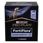 Purina Pro Plan FortiFlora T&auml;iskasvanud koertele ja kutsikatele m&otilde;eldud s&ouml;&ouml;dalisand probiootikumidega, mis aitab s&auml;ilitada tervet soolestiku mikrobioomi, 30x1 g