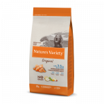 Nature's Variety Original Med/Max Adult Salmon teraviljavaba kuiv koeratoit, 12 kg