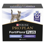 Purina Pro Plan FortiFlora Plus T&auml;iskasvanud kassidele ja kassipoegadele m&otilde;eldud toidulisand probiootikumide ja prebiootikumidega, mis aitab s&auml;ilitada tervet soolestiku mikrobioomi, 30x1,5 g