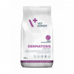 VetExpert Veterinary Diet Dermatosis Lamb - Krill Kuivtoit koertele, kellel on allergia v&otilde;i toidutalumatus, 12 kg
