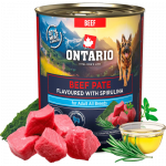 Konservkoeratoit - Ontario t&auml;iskasvanud veiselihapasteet spirulina maitsega 800 g