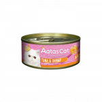 Aatas Cat Tantalizing Tuna-Shrimp teraviljavaba, m&auml;rgtoit kassidele, 80 g