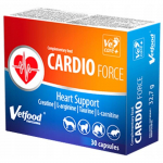 Vetfood Cardioforce toidulisandid lemmikloomadele, s&uuml;dame-veresoonkonna haiguste ennetamine, 30 kapslit