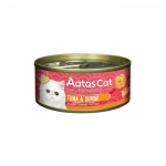 Aatas Cat Tantalizing Tuna-Surimi teraviljavaba, m&auml;rgtoit kassidele, 80 g