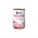 Brit Care Chicken-Turkey Pate-Meat Puppy m&auml;rg toit kutsikatele, 400 g