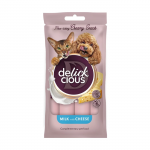 Delickcious Kreemjad maiused koertele ja kassidele - piim juustuga, 4 x 15 g
