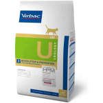 Virbac Veterinary HPM 2 Urology Dissolution - Prevention Cat kassi kuivtoit struviidikivide lahustamiseks, 3 kg