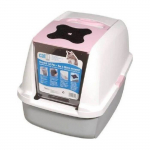 Suletud kassi tualett - Hagen Toilet CatIt Design roosa, 56cm * 38cm * 48cm