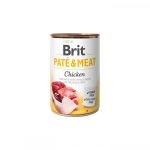 Brit Care Chicken Pate-Meat m&auml;rg toit koertele, 400 g
