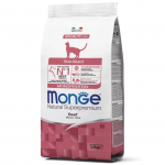 Monge Dry Cat Adult Sterilized kuivtoit steriliseeritud kassidele veiselihaga, 1,5 kg
