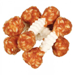Trixie Denta Fun Chewing Dumbbells maiused koertele, kana riisiga, 6 tk.