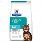 Hill's Prescription Diet Dental Care t/d Chicken kuivtoit kassidele suu tervise s&auml;ilitamiseks, 3 kg