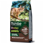 Monge Dry Cat BWILD Large Breed teraviljavaba kuivtoit suurt t&otilde;ugu kassidele, 1,5 kg