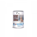 Raw Paleo Vet Expert konserv t&auml;iskasvanud koertele tursaga, teraviljavaba, 400g