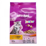 Whiskas Junior kuivtoit kassidele kanaga, 300 g