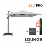 P&auml;ikesevari Lounge Light Grey koos alusega Solid (kingituseks kaasa kaitsekate)