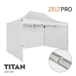 Pop up telgid 3x4,5 valge Zeltpro Titan
