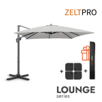 P&auml;ikesevarjud Lounge Light Grey koos alusega (kingituseks kaasa kaitsekate)