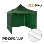 Telgid 3x3 roheline Zeltpro PROFRAME