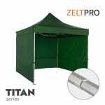Pop-up telk 3x3 roheline Zeltpro Titan