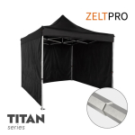 Suured telgid 3x3 must Zeltpro Titan