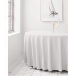 Ovaalne laudlina valge D250