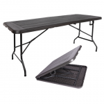 Terrassi laud 180 cm pruun