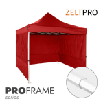 Suured telgid 3x3 punane Zeltpro PROFRAME