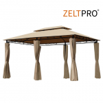 Pavillon Zeltpro Prime 300x400 Pruun