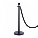 Musta v&auml;rvi lintpiire Royal, 150 cm musta lindiga
