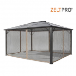 S&auml;&auml;sev&otilde;rgud (4 seina) aiapaviljonile Zelptro Deluxe 300x400, pruunid