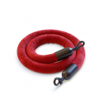 Punane lint Royali piirdele, musta v&auml;rvi konksuga