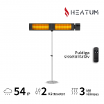 Elektriline soojendi &Uuml;hel jalal seisev Heatum H3000R EMPIRE