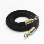 Must lint Royali piirdele, kuldset v&auml;rvi konksuga