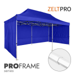 Kokkupandav telk 3x6 sinine Zeltpro PROFRAME