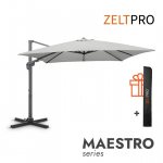 Suur aiavarju Maestro Light Grey (kingituseks kaasa kaitsekate)