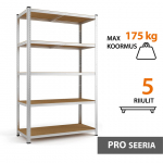 Metallist lao riiul 180x90x40 PRO