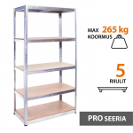 Metallist lao riiul 180x90x45 PRO