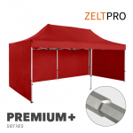 Pop-up telk 4x6 punane Zeltpro PREMIUM+