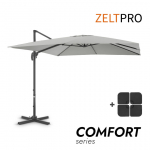 Aia p&auml;ikesevari Comfort Light Grey koos raskusplaadiga