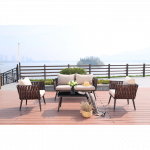 Terrassilauad ja toolid Martinelli Tuscan pruun