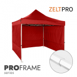 Pop-up telk 2x2 punane Zeltpro PROFRAME