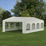 PVC-peotelk Zeltpro, 5 &times; 8 m, valge