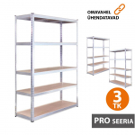 Metallist lao riiul 180x90x45 PRO (3 tk)