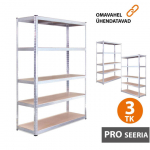 Hoiuriiulid 180x120x45 PRO (3 tk)