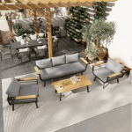 Terrassilauad ja toolid Esperi Porto Moderna kollektsioon (koos kohvilauaga)