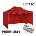 &Uuml;rituste telgid 3x4,5 punane Zeltpro PREMIUM+
