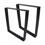 Lauajala ja raami komplekt (2 tk), ruudukujuline, P600, must